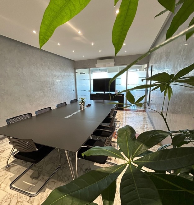 Sala riunioni della sede Sequel di consulenza digitale