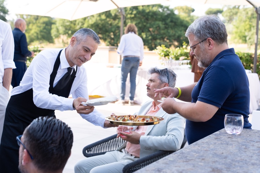 Un momento conviviale della giornata